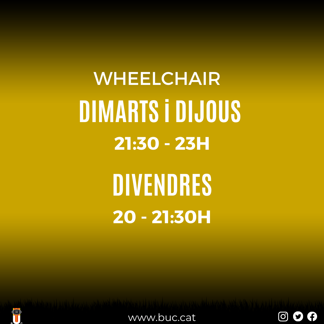 INICI - Horaris Wheelchair